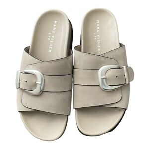 Marc Fisher  tan size 9 sandals